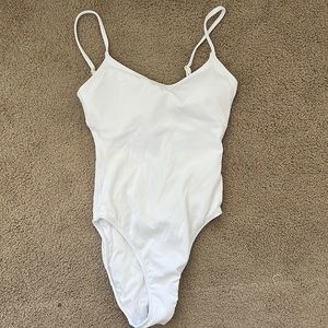 Andie swim almalfi rib white xs tall